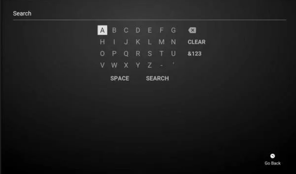 Search for the app