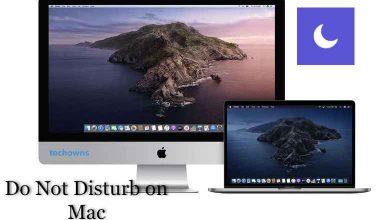 Do Not Disturb on Mac