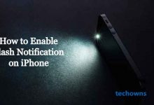 Flash Notification on iPhone