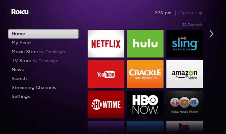 Roku Search Channels