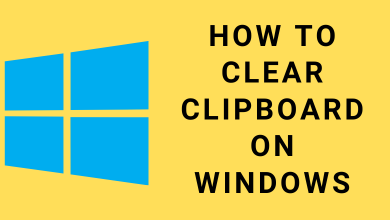 How to Clear Clipboard on Windows