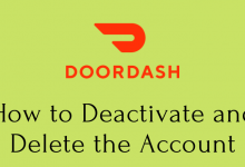 How to Delete DoorDash Account