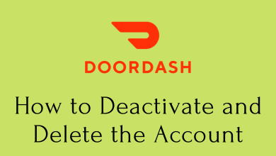 How to Delete DoorDash Account