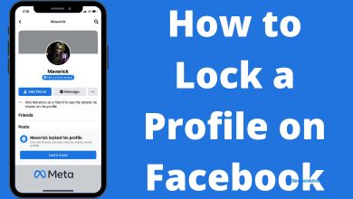 How to Lock a Profile on Facebook (1)