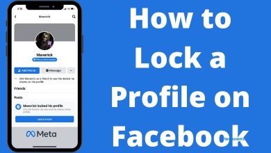 How to Lock a Profile on Facebook (1)