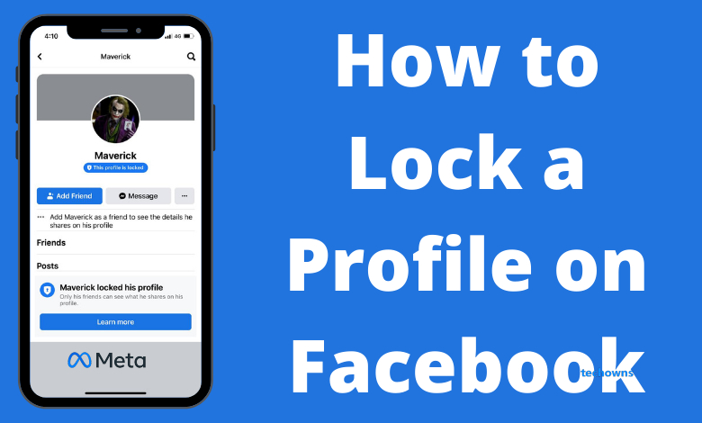 How to lock facebook profile