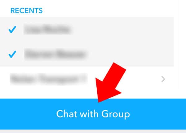 Chat with group