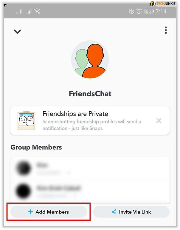 Add People to Group Chat