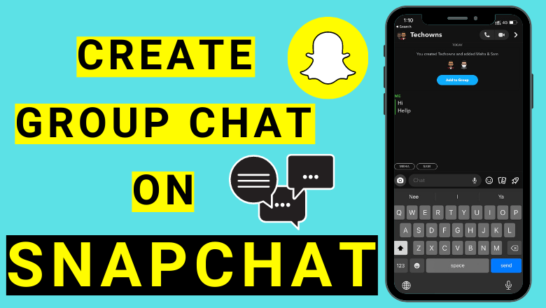 How to Make a Group Chat on Snapchat