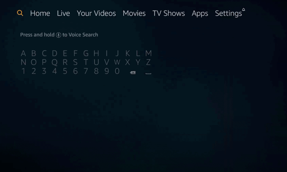RTE Player on Firestick-Search for Downloader
