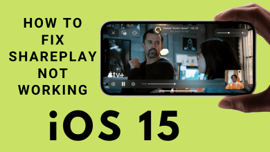SharePlay Not Working in iOS 15