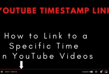 YouTube Timestamp Link
