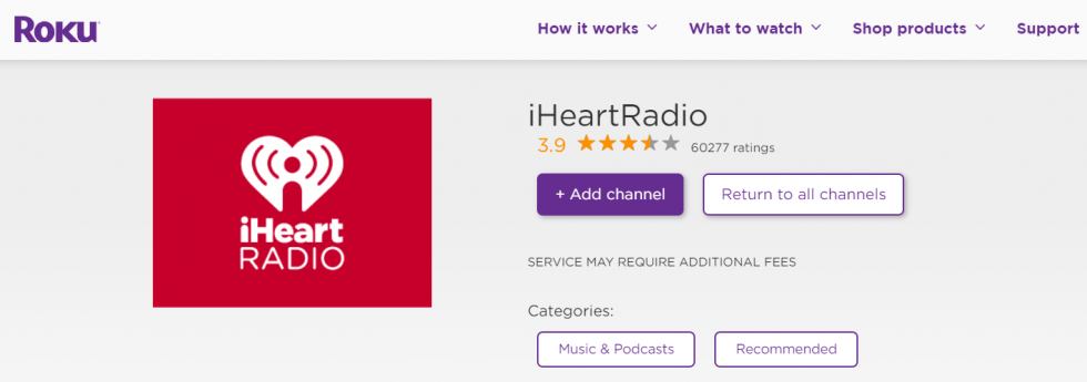 Add iHeartradio