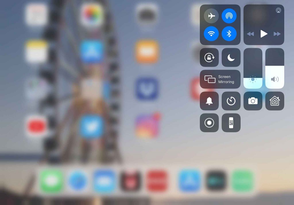 Select Screen Mirroring icon
