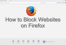 Block Websites on Firefox