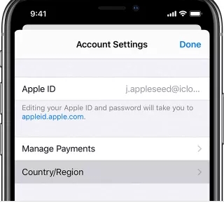 Editing Apple ID Address