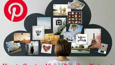 Create Vision Board on Pinterest