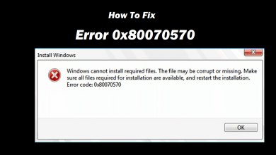 Error 0x80070570