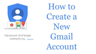 How to Create a New Gmail Account