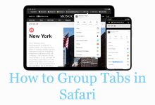 How to Group Tabs in Safari