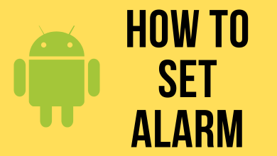 How to Set Alarm on Android