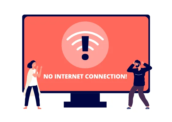 Check internet connection