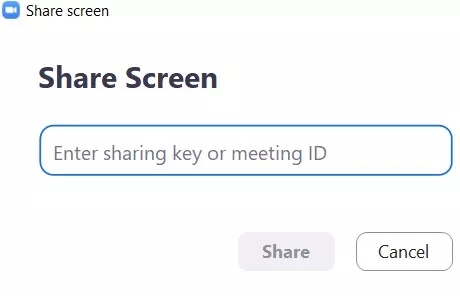  Share Screen on Zoom on Desktop