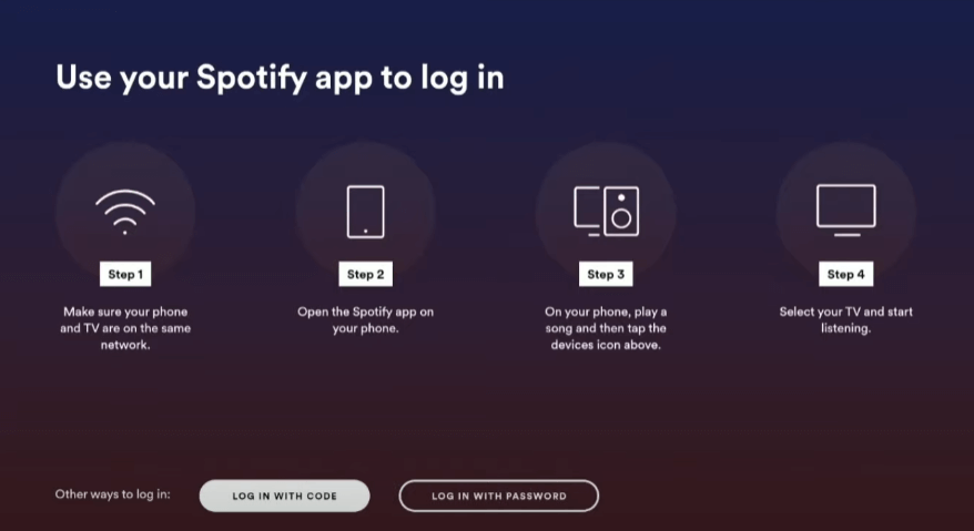 Pair Spotify on Google TV