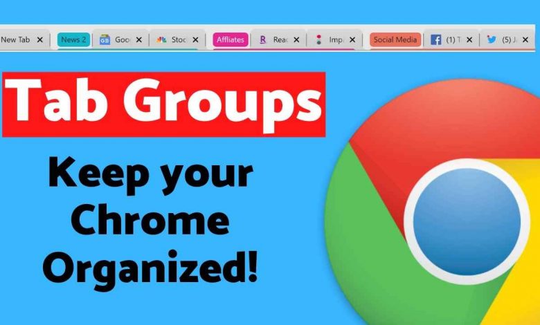 how to group tabs in chrome