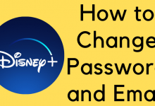 How to Change Disney Plus Password and Email
