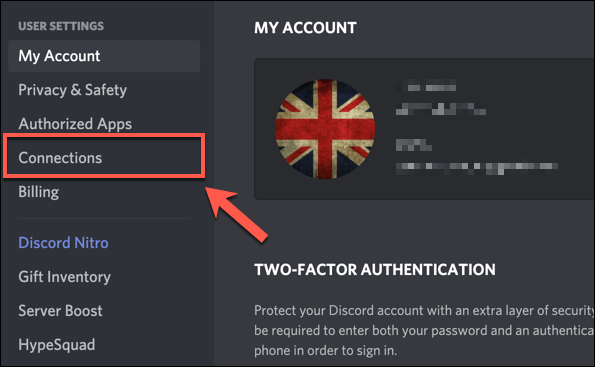 Discord Connections