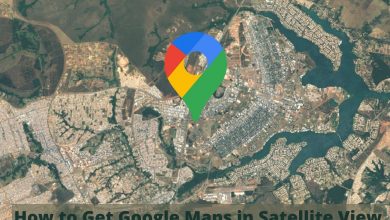 Google Maps in Satellite View