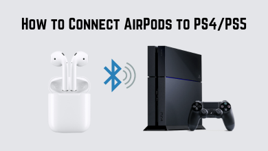 How to Connect AirPods to PS4/PS5