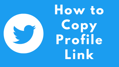 How to Copy Twitter Profile Link