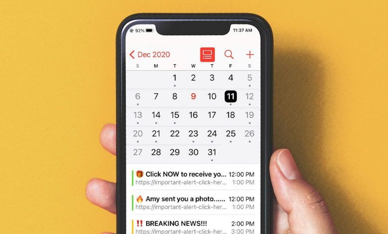 How to Delete Calendar Events on iPhone