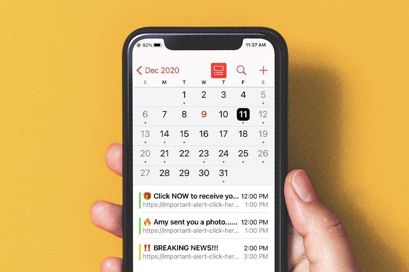How to Delete Calendar Events on iPhone TechOwns