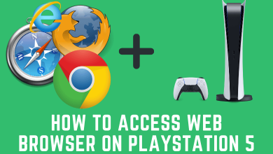 PS5 Web Browser