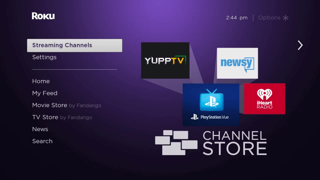 Click Streaming Channels