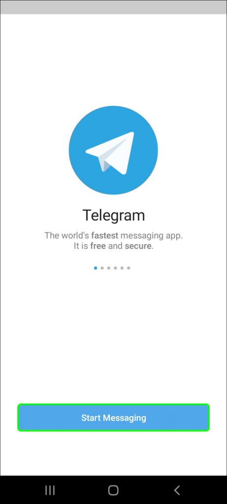 Telegram Sign Up