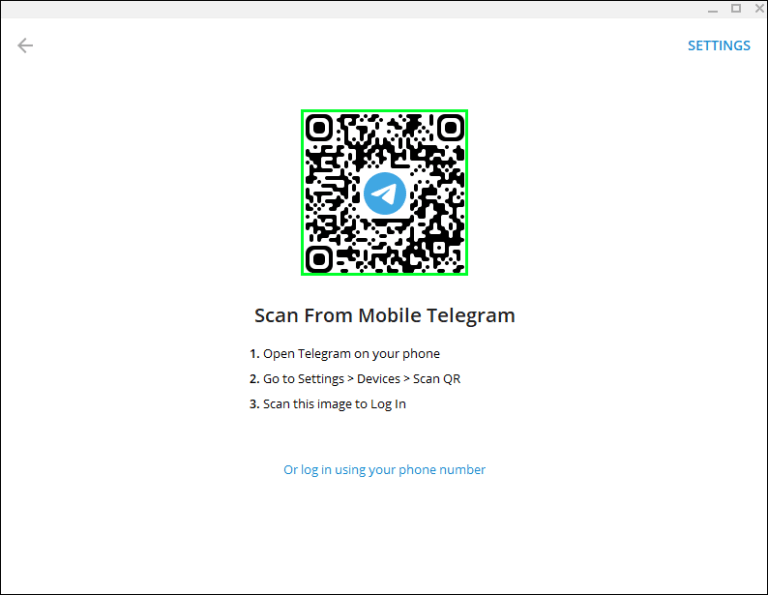 Telegram Sign Up