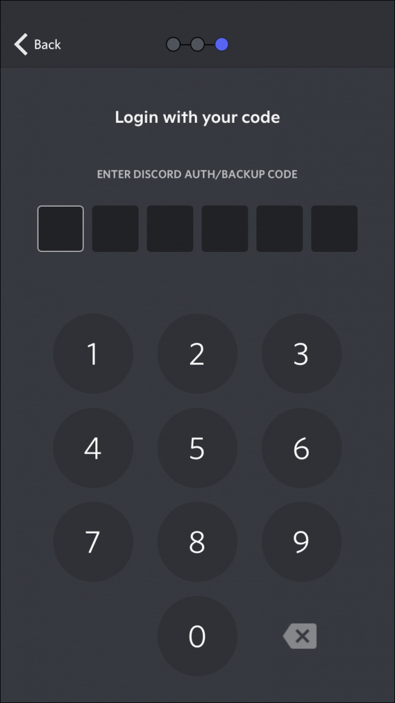 Two Factor Authentication Discord