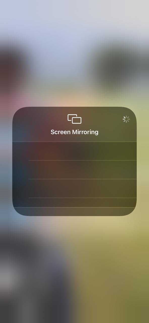 Screen mirror Zoom on Roku from iPhone