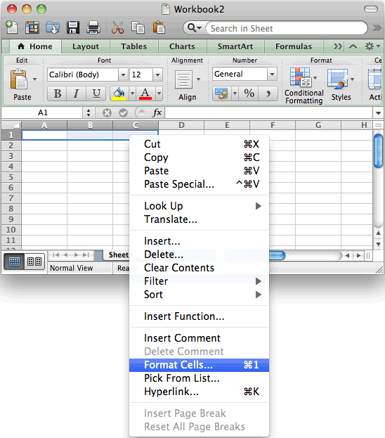 merge cells in excel