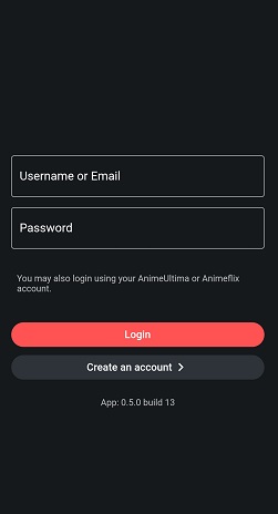 Login to AnimeUltima