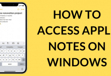 Apple Notes on Windows