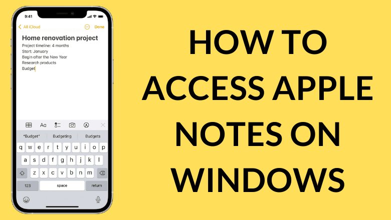Apple Notes on Windows