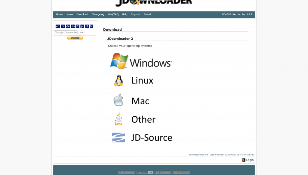 Download JDownloader