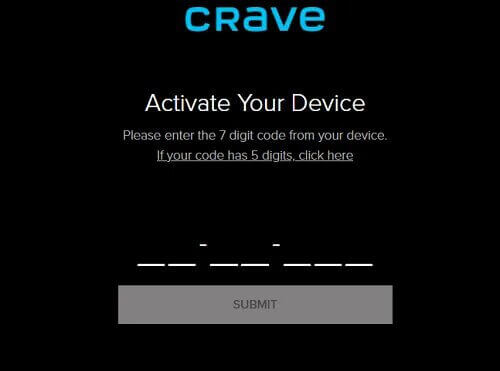 Activate Crave on Firestick