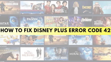 Disney Plus Error Code 42