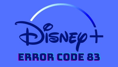 Disney Plus Error Code 83